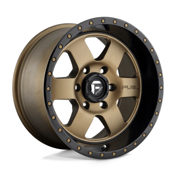 Fuel 1PC D617 PODIUM 18X9 1 MATTE BRONZE BLACK BEAD RING D61718908350
