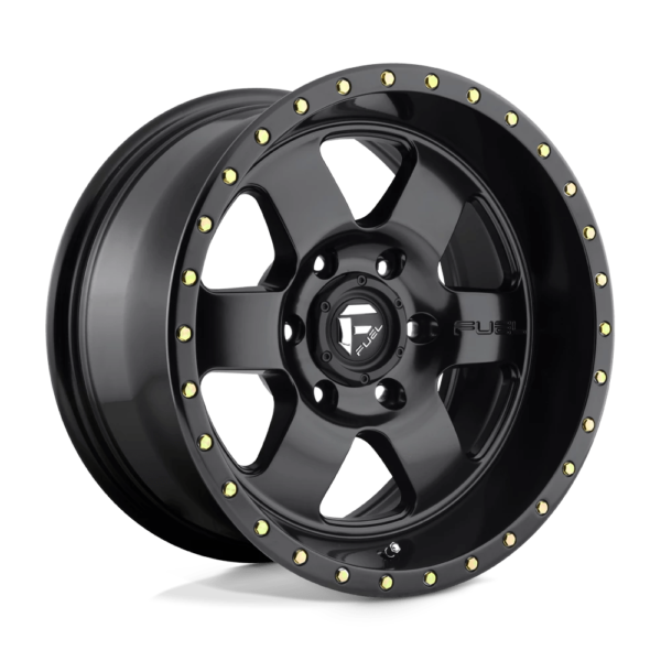 Fuel 1PC D618 PODIUM 17X9 -12 MATTE BLACK D61817908345