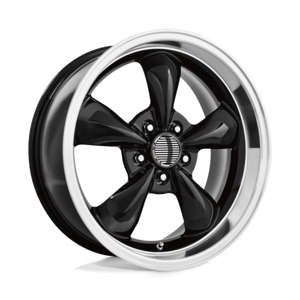 Performance Replicas PR106 18X10 45 GLOSS BLACK/MACHINED LIP 106B-816545