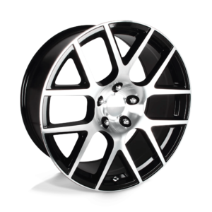 Performance Replicas PR163 20X9 20 GLOSS BLACK MACHINED 163BM-299020