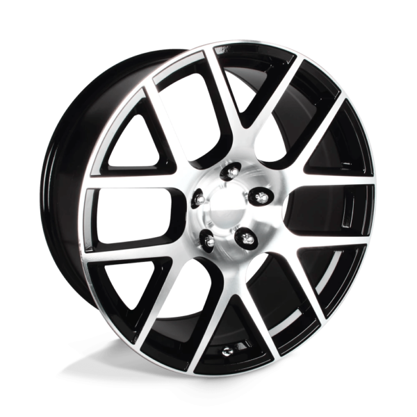 Performance Replicas PR163 20X9 20 GLOSS BLACK MACHINED 163BM-299020