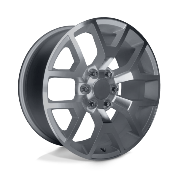 Performance Replicas PR169 20X9 27 SILVER WITH MACHINED SPOKES 169S-295827