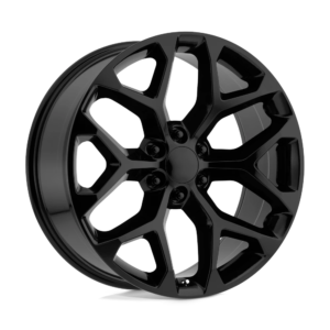 Performance Replicas PR176 26X10 24 BLACK CHROME 176BC-2615824