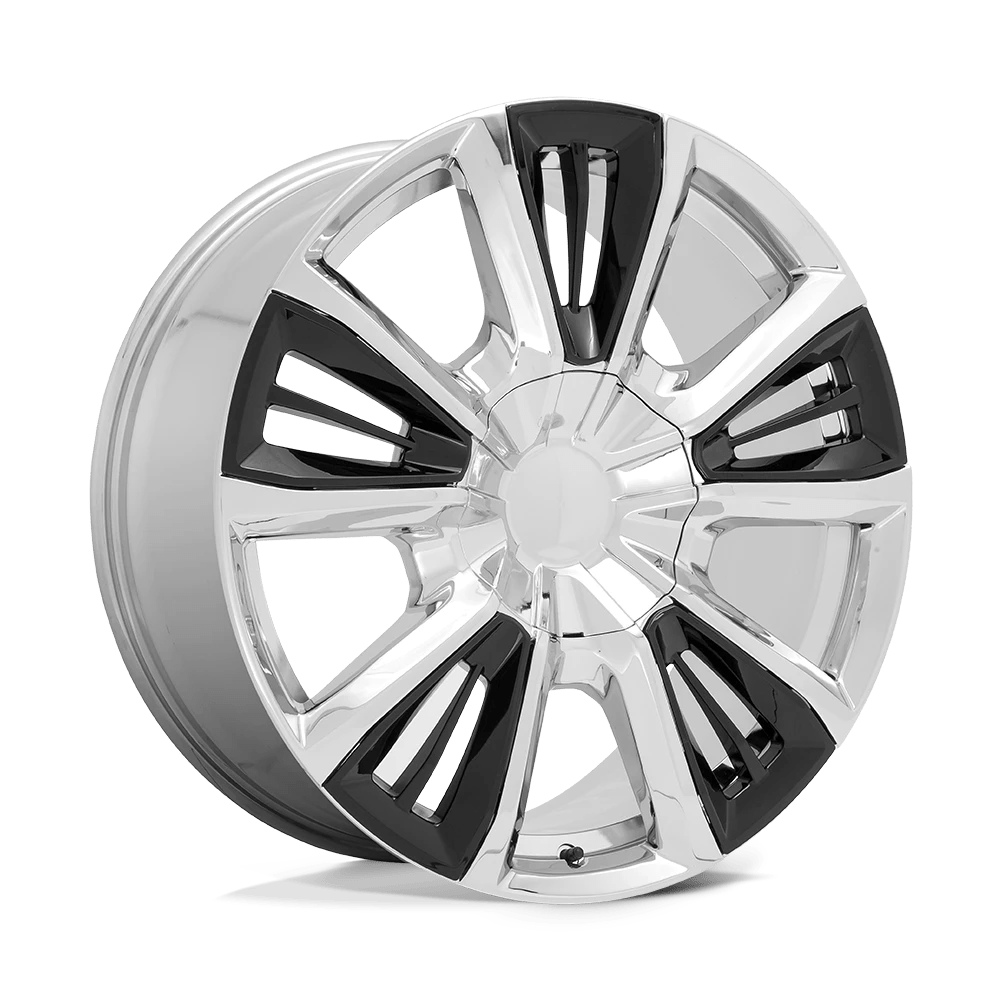 Performance Replicas PR212 22X9 28 CHROME WITH GLOSS BLACK ACCENTS 212CG-2295828