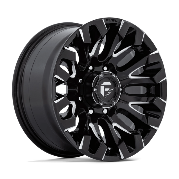 Fuel 1PC D828 QUAKE 18X9 1 GLOSS BLACK MILLED D82818908250