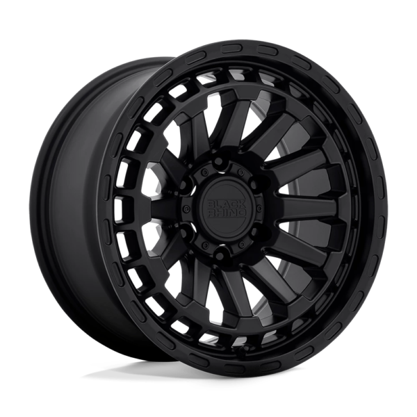 Black Rhino RAID 17X8.5 18 MATTE BLACK 1785RAD006114M67