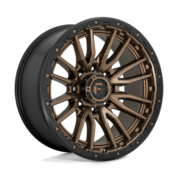 Fuel 1PC D681 REBEL 22X10 -18 MATTE BRONZE BLACK BEAD RING D68122008247