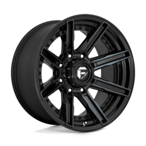 Fuel 1PC D708 ROGUE 20X10 -18 GLOSS MACHINED DOUBLE DARK TINT D70820001847