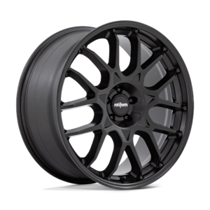 Rotiform 1PC R195 ZWS 22X10 25 MATTE BLACK R195220046+25