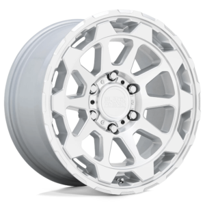 Black Rhino ROTOR 18X9 -18 GLOSS SILVER WITH MIRROR CUT FACE 1890RTR-86140S12