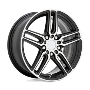 Ruff NITRO 18X8 38 GLOSS BLACK W/ MACHINED FACE 1880RDN385D04F72