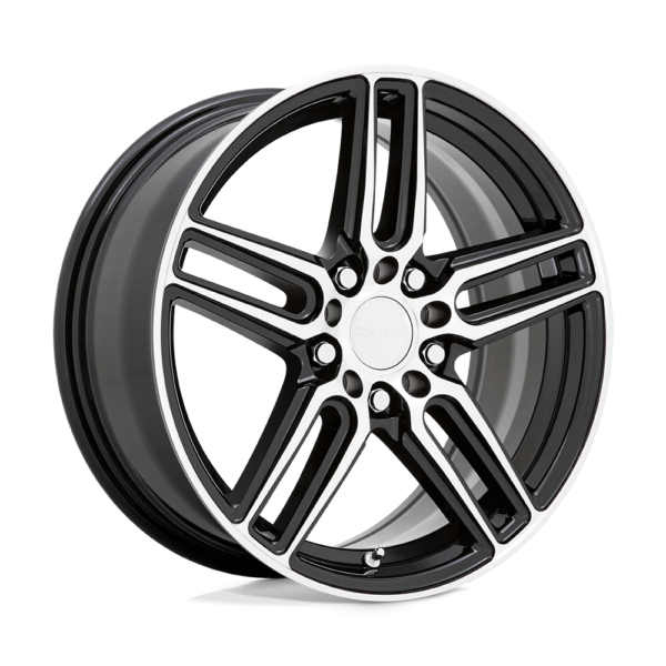 Ruff NITRO 18X8 38 GLOSS BLACK W/ MACHINED FACE 1880RDN385D04F72
