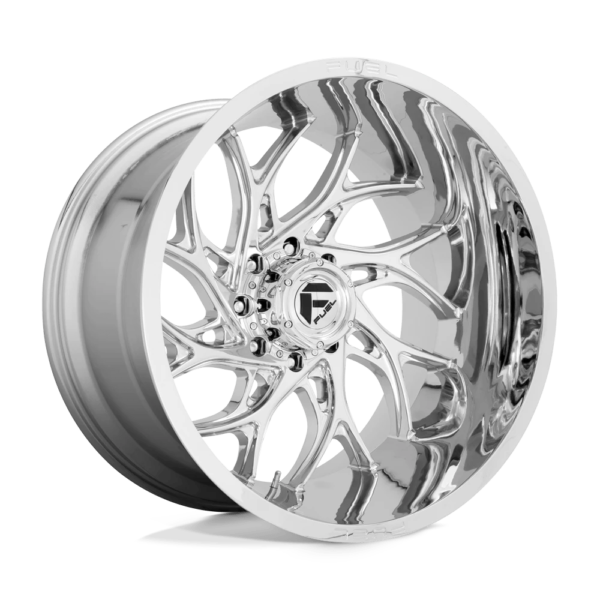 Fuel 1PC D740 RUNNER 24X14 -75 CHROME D74024401745