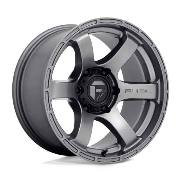 Fuel 1PC D767 RUSH 18X9 20 MATTE GUN METAL D76718909457