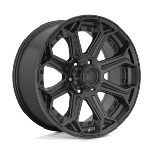 Fuel 1PC D706 SIEGE 26X14 -75 MATTE BLACK D70626408945