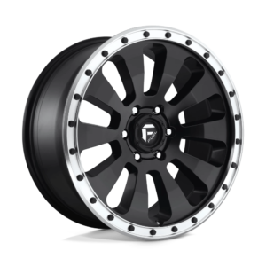 Fuel 1PC D629 TACTIC 20X9 20 MATTE BLACK MACHINED RING D62920908957