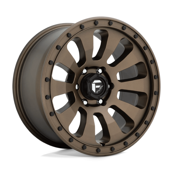 Fuel 1PC D678 TACTIC 17X9 -12 MATTE BRONZE D67817908445