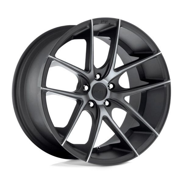 Niche 1PC M130 TARGA 20X8.5 34 MATTE BLACK DOUBLE DARK TINT M130208543+34