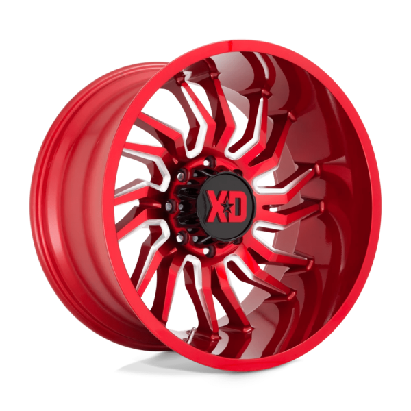 XD XD858 TENSION 22X10 -18 CANDY RED MILLED XD85822080918N