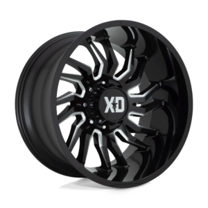 XD XD858 TENSION 22X10 -18 GLOSS BLACK MILLED XD85822080318N