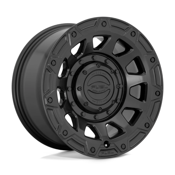 Fuel 1PC D729 TRACKER 17X9 1 SATIN BLACK D72917907050