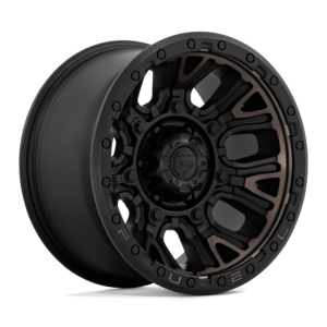 Fuel 1PC D824 TRACTION 20X9 1 MATTE BLACK WITH DOUBLE DARK TINT D8242090B450