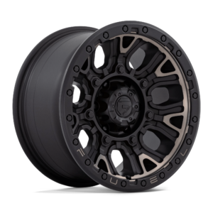 Fuel 1PC D824 TRACTION 17X9 1 MATTE BLACK WITH DOUBLE DARK TINT D82417908950