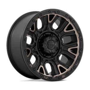 Fuel 1PC D824 TRACTION 20X9 1 MATTE BLACK WITH DOUBLE DARK TINT D82420908250