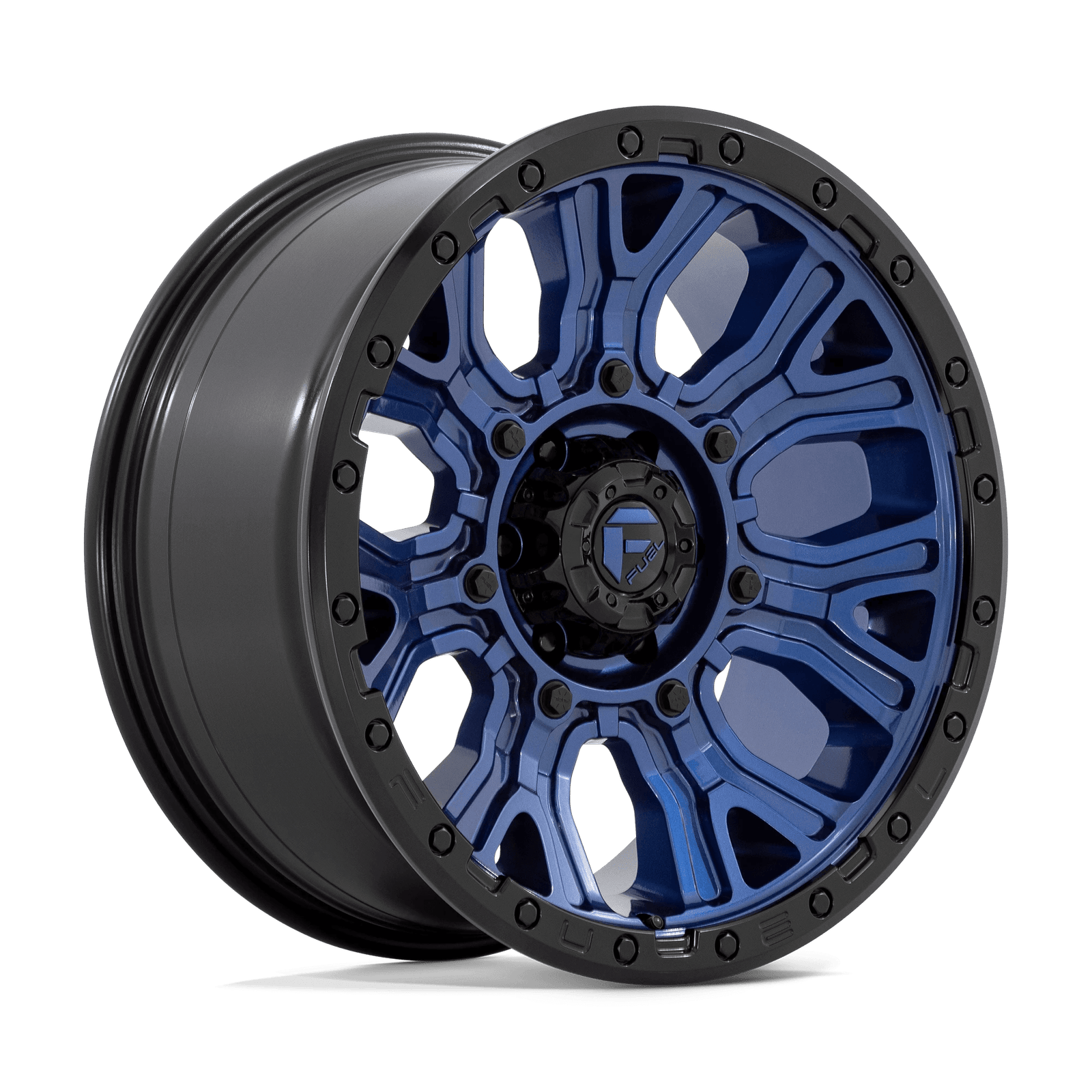 Fuel 1PC D827 TRACTION 20X9 1 DARK BLUE WITH BLACK RING D82720908450