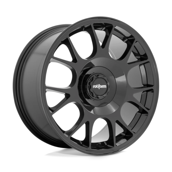 Rotiform 1PC R187 TUF-R 19X8.5 45 GLOSS BLACK R187198523+45