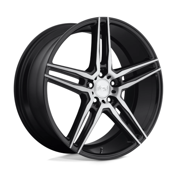 Niche 1PC M169 TURIN 18X8 40 MATTE BLACK MACHINED M169188080+40