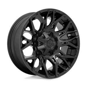 Fuel 1PC D772 TWITCH 22X10 -18 BLACKOUT D77222002647