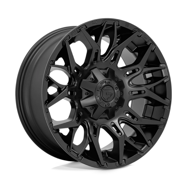 Fuel 1PC D772 TWITCH 22X10 -18 BLACKOUT D77222002647