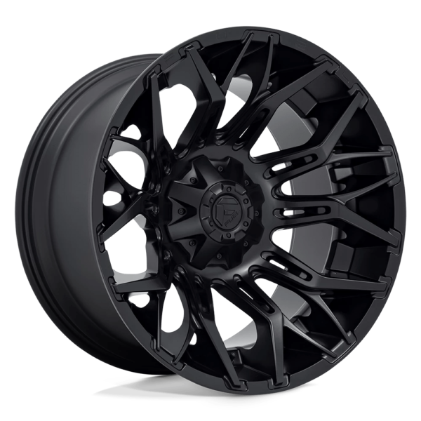 Fuel 1PC D772 TWITCH 22X12 -44 BLACKOUT D77222207047