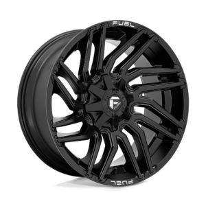 Fuel 1PC D776 TYPHOON 22X10 -18 GLOSS BLACK D77622001847