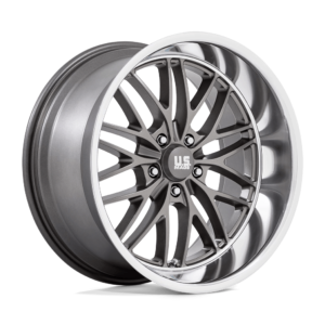 US Mag 1PC U139 SANTA CRUZ 20X8.5 6 ANTHRACITE WITH DIAMOND CUT LIP U13920856150