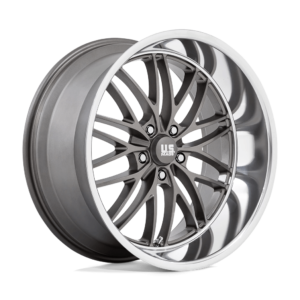 US Mag 1PC U139 SANTA CRUZ 22X10.5 0 ANTHRACITE WITH DIAMOND CUT LIP U13922057357