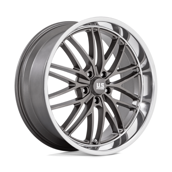 US Mag 1PC U139 SANTA CRUZ 22X9 15 ANTHRACITE WITH DIAMOND CUT LIP U13922907355