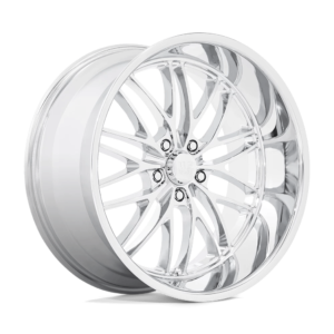 US Mag 1PC U140 SANTA CRUZ 22X10.5 0 CHROME U14022057357