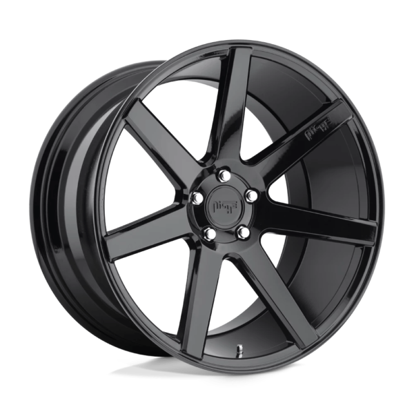 Niche 1PC M168 VERONA 19X8.5 35 GLOSS BLACK M168198565+35