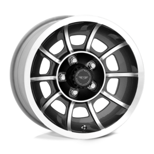 American Racing Vintage VN47 VECTOR 15X8.5 6 ANTHRACITE MACHINED VN4758561