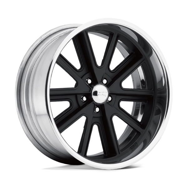 American Racing Vintage VN407 20X10 XX TWO-PIECE HOT ROD BLACK CENTER POLISHED BARREL VNB407210XX