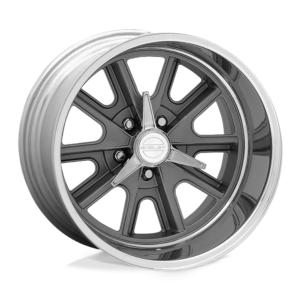 American Racing Vintage VN427 SHELBY COBRA 18X8 0 TWO-PIECE MAG GRAY CENTER POLISHED BARREL VN427886545