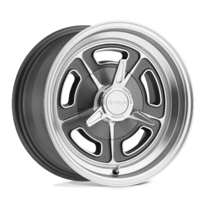 American Racing Vintage VN502 15X10 -32 MAG GRAY MACHINED VN50251034532N