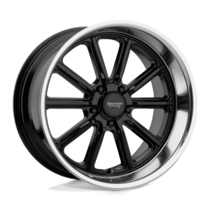 American Racing Vintage VN507 RODDER 20X8 0 GLOSS BLACK DIAMOND CUT LIP VN50728050300