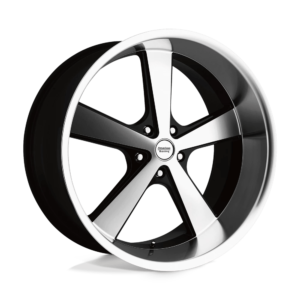American Racing Vintage VN701 NOVA 22X11 18 GLOSS BLACK MACHINED VN70122112318