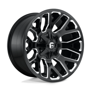 Fuel 1PC D623 WARRIOR 20X9 1 GLOSS BLACK MILLED D62320902650