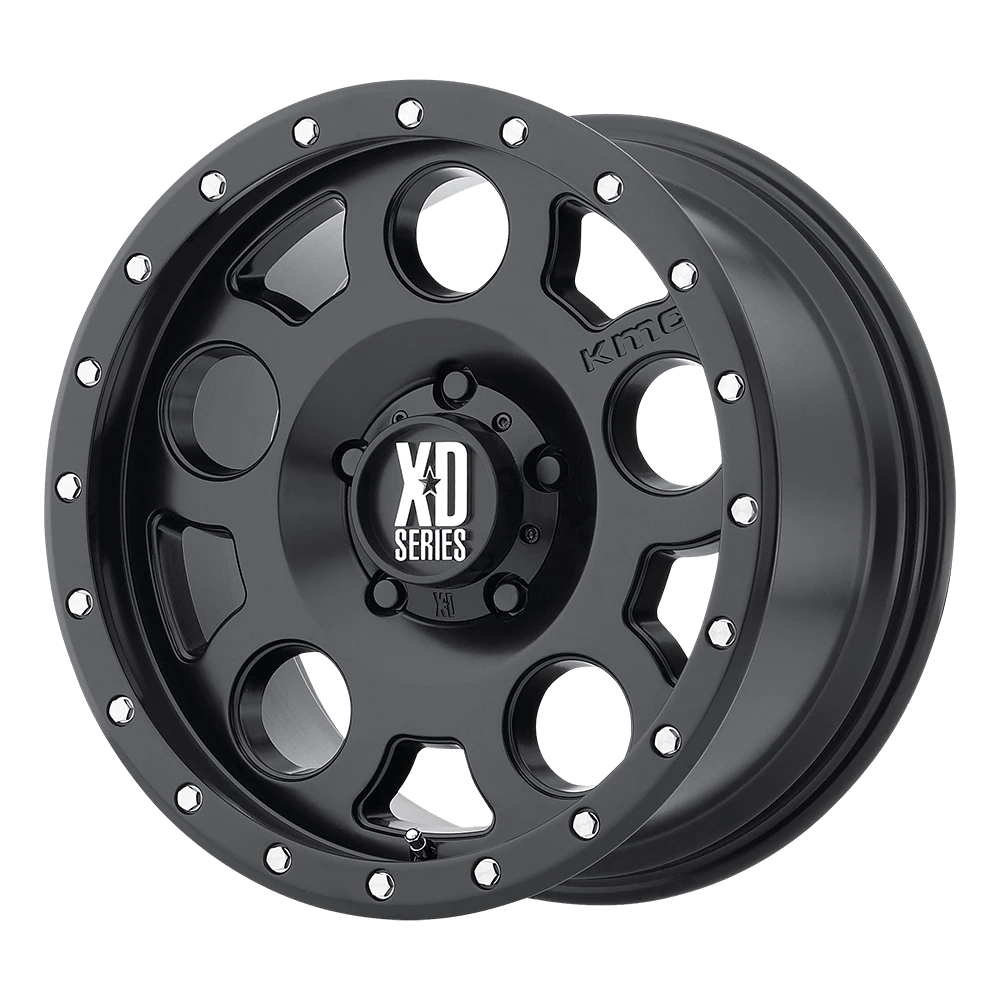 XD XD126 ENDURO PRO 20X10 -24 SATIN BLACK WITH REINFORCING RING XD12621068724N