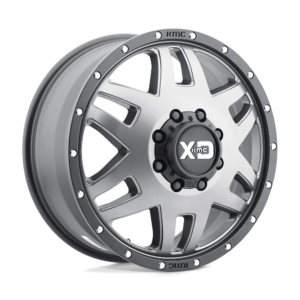 XD XD130 MACHETE DUALLY 17X6.5 111 MATTE GRAY BLACK RING XD130765894111