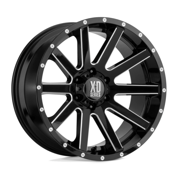XD XD818 HEIST 17X8 35 SATIN BLACK MILLED XD81878050935